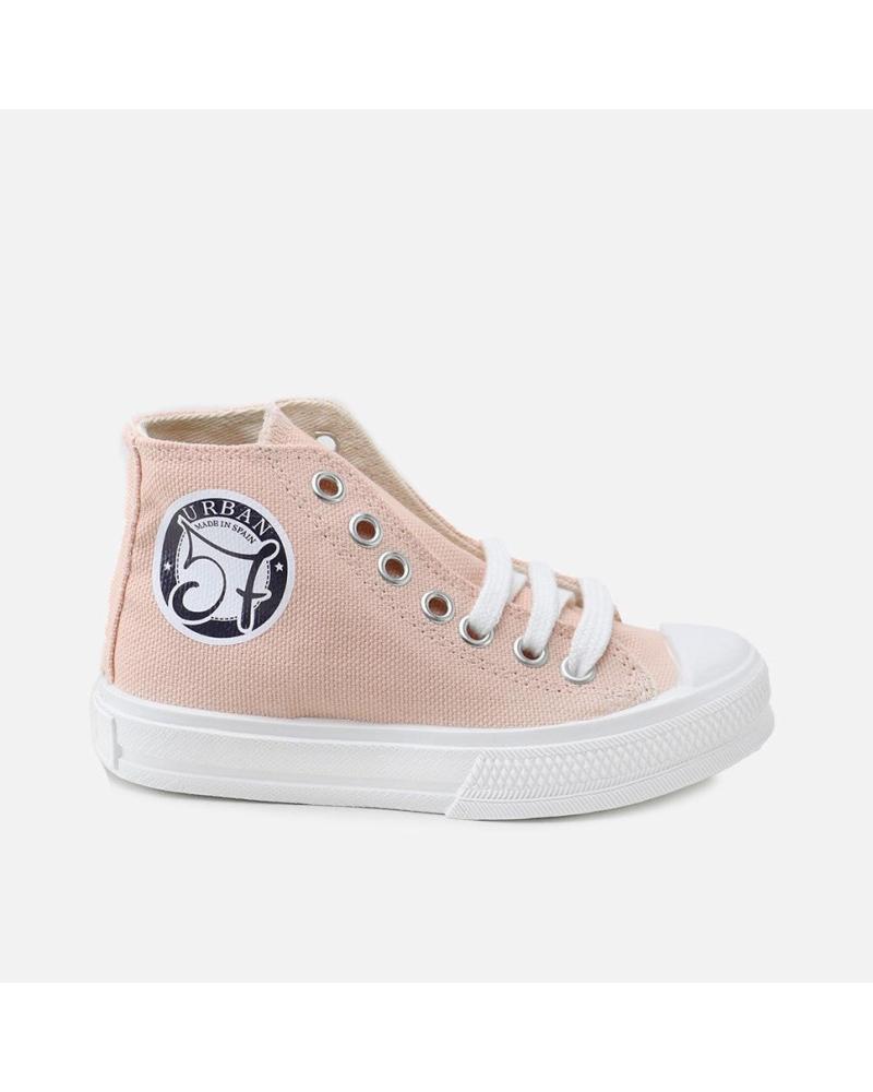 ELI CANVAS BOOTS URBAN57 NUDE PINK 1957 ROSA