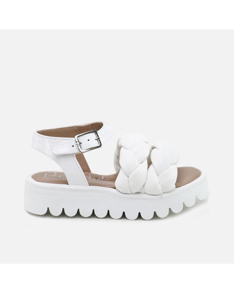 ELI SANDALIAS BUBBLE DOBLE TRENZA 1957 BLANCO
