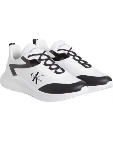 ZAPATILLAS CALVIN KLEIN EVA RUNNER LOW LACE ML BLANCAS PARA HOMBRE BLANCO