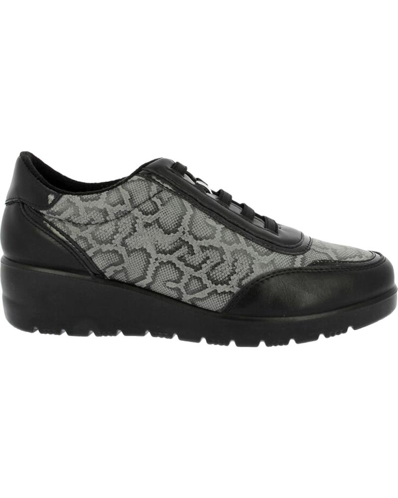 ZAPATILLA DEPORTIVA DOCTOR CUTILLAS 45419 ESTAMPADO NEGRO D`CUTILLAS NEGRO