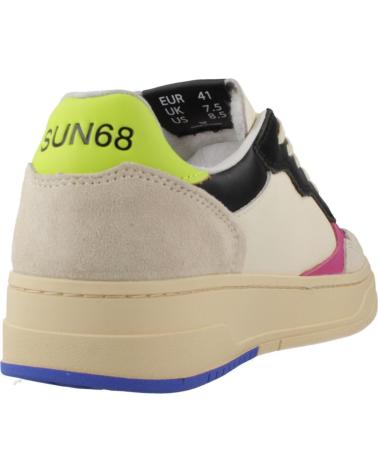 SUN68 ZAPATILLAS MUJER MODELO BIG BASKET COLOR BEIS S1131 NEBI