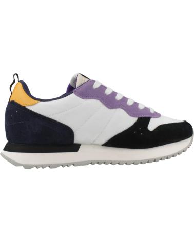 SUN68 STARGIRL S01 SNEAKER - MEHRFARBIG MIT LEOPARDENMUSTER S01 BIANCO