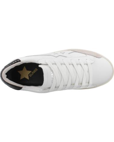 SUN68 SNEAKERS KATY LEATHER S0111 BIANCHE S0111 BIAN