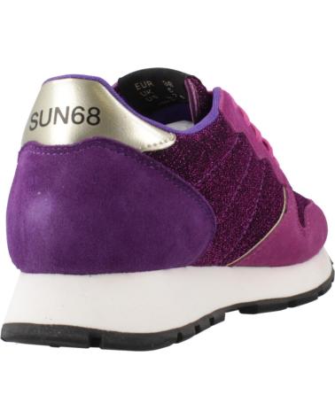SUN68 SCARPE DA GINNASTICA ALLY GLITTER TEXTILE S72 - FUCSIA/CICLAMINO S72 CICLAM