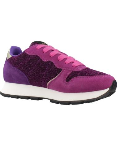 SUN68 SCARPE DA GINNASTICA ALLY GLITTER TEXTILE S72 - FUCSIA/CICLAMINO S72 CICLAM