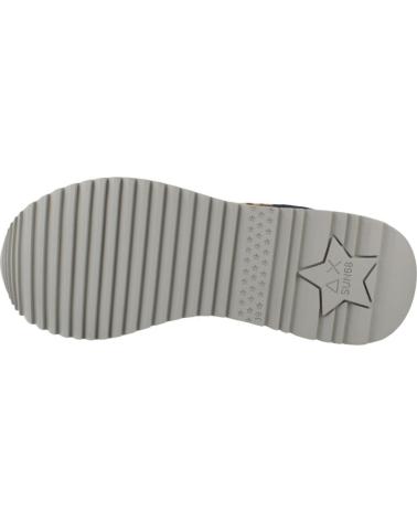 SUN68 STARGIRL S01 BIANCO - MEHRFARBIGE SNEAKER MIT LEOPARDENMUSTER S01 BIANCO