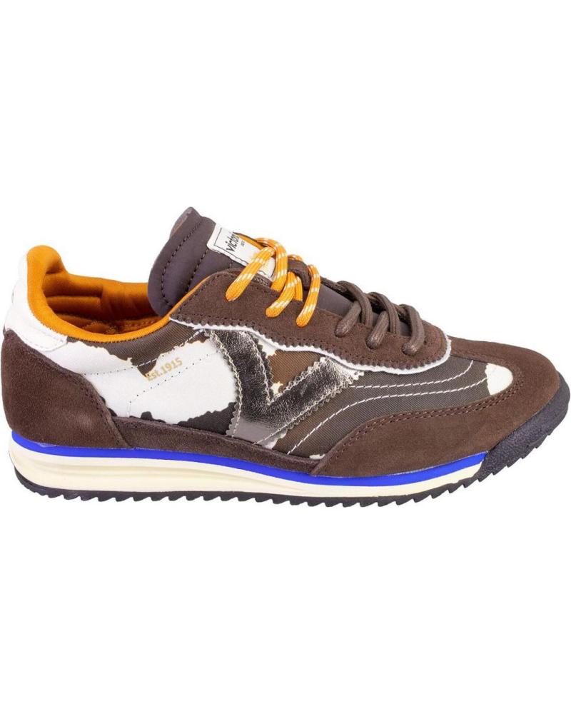 VICTORIA 1158103 ZAPATILLAS CASUAL DE MUJER PIEL MARRON