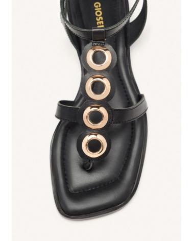 GIOSEPPO SANDALI EPPING 74347 NERI NEGRO