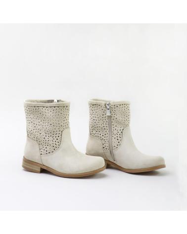 ELI STIEFEL GRAVIERT NATUR PAPANATAS 1957 BEIGE BEIGE