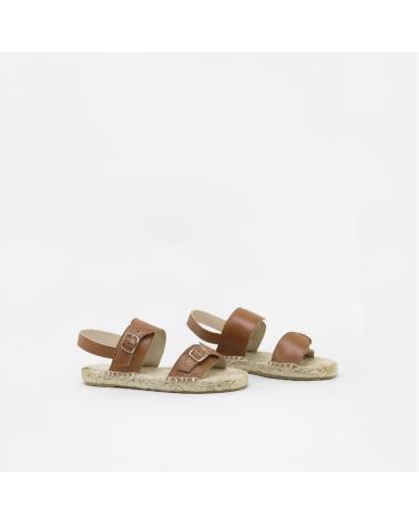 ELI 1957 JUTE BUCKLE CAMEL SANDALS CAMEL