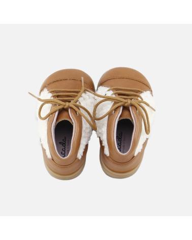 BOTTINE ELI 1957 CUIR BICOLORE MARRON MARRON