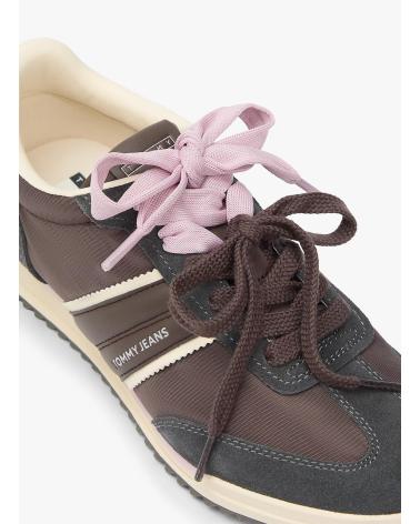 ZAPATILLAS TOMMY HILFIGER TJW LOW PROFILE RUNNER MARRÓN MARRON