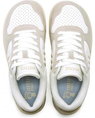 CASUAL SNEAKERS MTNG 60840 WHITE WITH DETAILS BLANCO