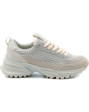 CALVIN KLEIN HIKE RUNNER LACE UP BLANCO
