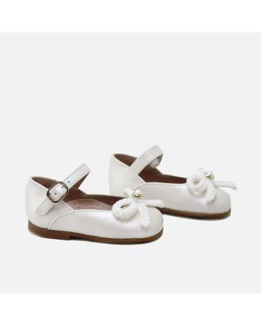 ELI MIMOZA BOW MARY JANES CUCADA 1957 WHITE BLANCO