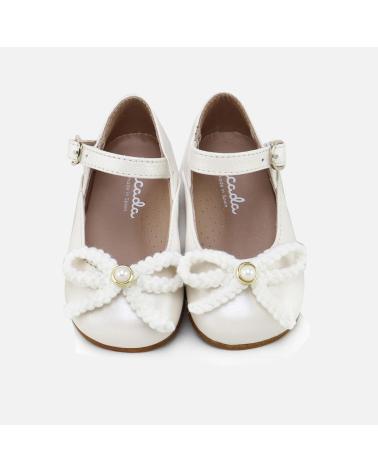 ELI MIMOZA BOW MARY JANES CUCADA 1957 WHITE BLANCO