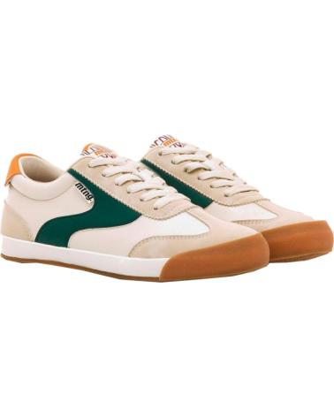 MTNG SNEAKERS MUJER MUSTANG COURT BLANCO-VERDE