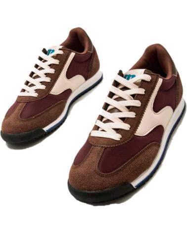 MTNG SNEAKERS MUJER MUSTANG OLYMPIC MARRON MARRóN