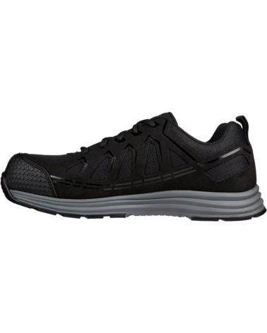 SKECHERS SNEAKERS HOMBRE WORK MALAD II COMP TOE NEGRO