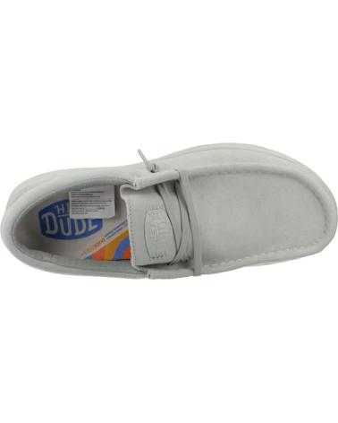 HEY DUDE INFORMALES HOMBRE MODELO WALLY X SUEDE COLOR AZUL SEAFOM