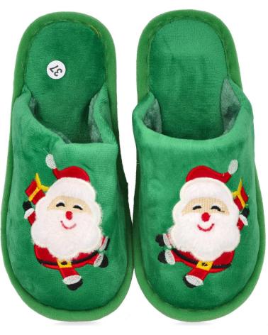 BUBBLE BOBBLE 8700-22 ZAPATILLAS DE CASA MUJER VERDE