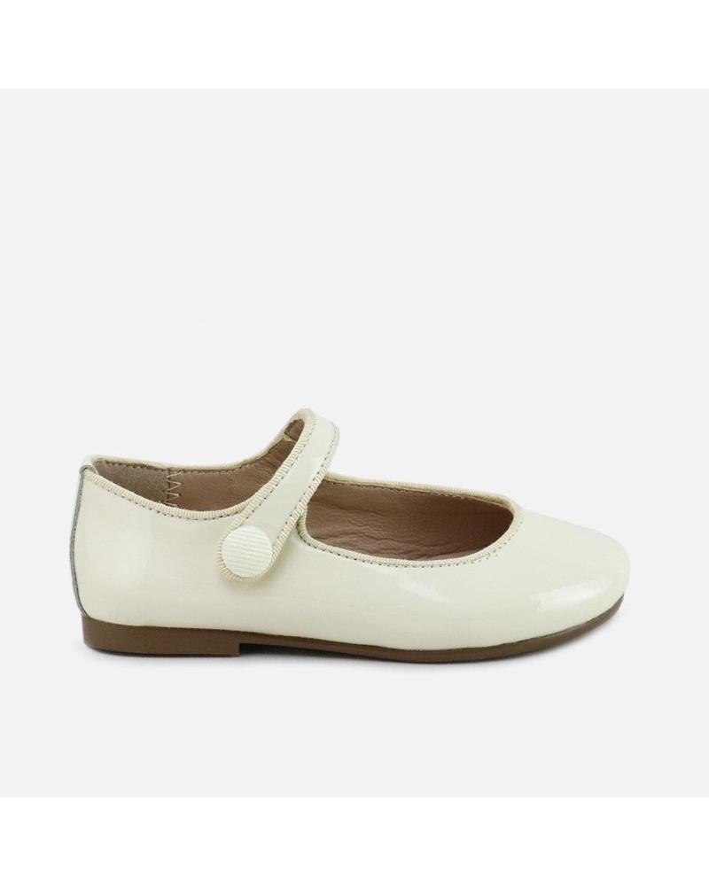 ELI MERCEDITAS GROSGRAIN CHAROL BEIG PAPANATAS 1957 BEIGE