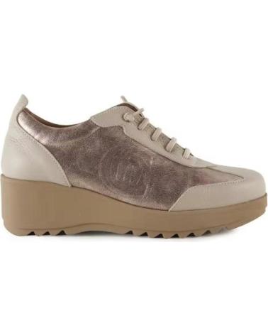 CHAMBY ZAPATILLAS DE MUJER CON CUNA EN PIEL SNEAKER COMODO Y ELEGAN VARIOS COLORES