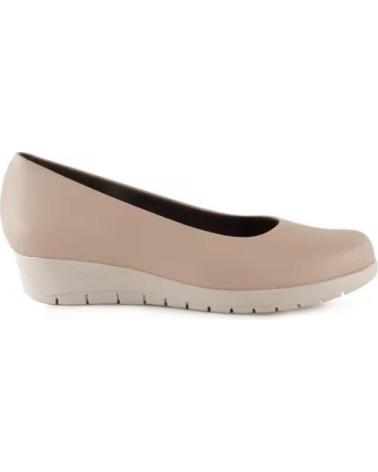 CHAMBY ZAPATOS DE MUJER CON CUNA COMODOS DE PIEL CALZADO ELEGANTE Y BEIGE