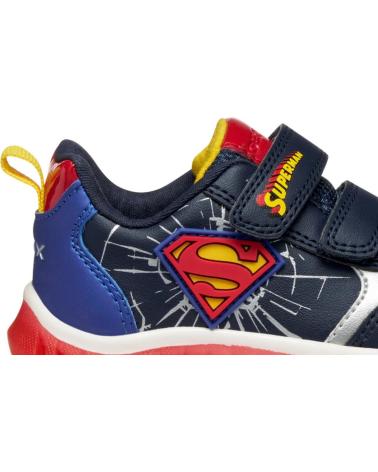 GEOX DEPORTIVO VELCROS SUPERMAN NAVY-ROYAL AZUL MARINO