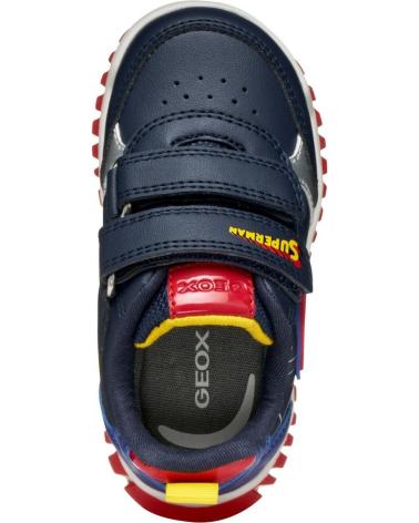 GEOX DEPORTIVO VELCROS SUPERMAN NAVY-ROYAL AZUL MARINO