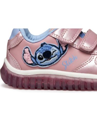 GEOX DEPORTIVO VELCROS STICH PINK ROSA