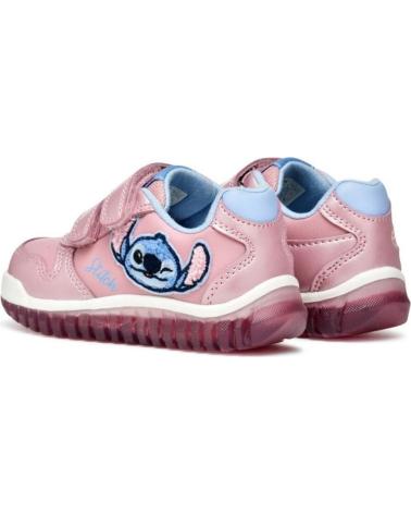 GEOX DEPORTIVO VELCROS STICH PINK ROSA
