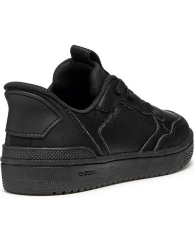 TÊNIS ELÁSTICOS GEOX BLACK PRETO PARA MENINO NEGRO
