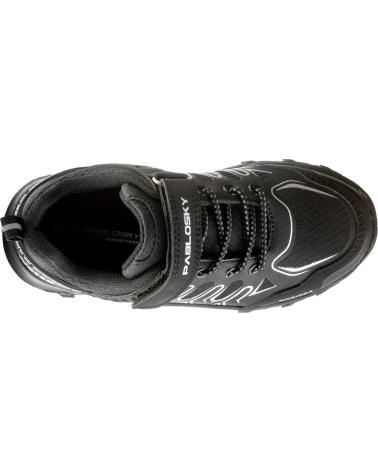 PABLOSKY DEPORTIVO BLACK-GREEN NEGRO