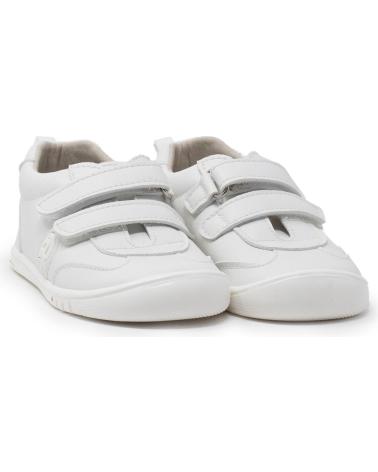 ZAPATILLAS DEPORTIVAS RESPETUOSAS PIRUFIN BLANCAS CON DOBLE VELCRO BLANCO Y AZUL