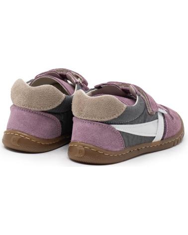 PIRUFIN ZAPATO RESPETUOSO PEL GREY-SERRAJE ROSE GRIS