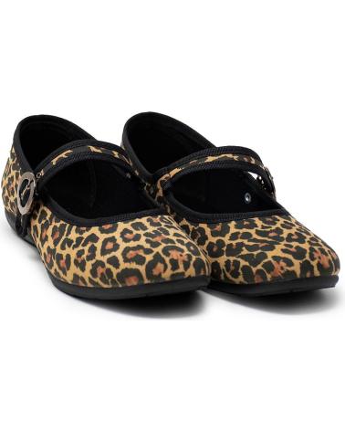 CABRERA FRANCESITA LEOPARDO MARRÓN CON CORREA MARRON