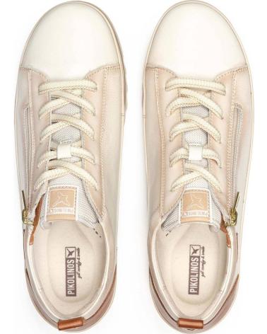 PIKOLINOS - ZAPATO DE MUJER VIGO W3W-6979C1 NATA AJUSTE CON CORDON VARIOS COLORES