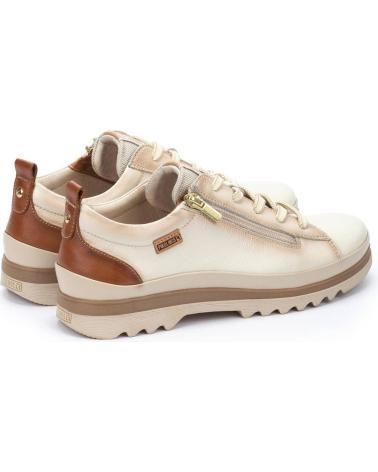 PIKOLINOS - ZAPATO DE MUJER VIGO W3W-6979C1 NATA AJUSTE CON CORDON VARIOS COLORES