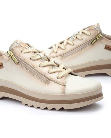 PIKOLINOS - ZAPATO DE MUJER VIGO W3W-6979C1 NATA AJUSTE CON CORDON VARIOS COLORES