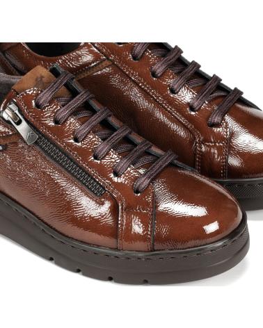 FLUCHOS SCHUHE F1666 AUS LEDER MIT ELASTIK UND SEITENREISSVERSCHLUSS CUERO