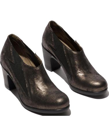 FLY LONDON ZAPATO MUJER TACON KAIA 974 - NEGRO