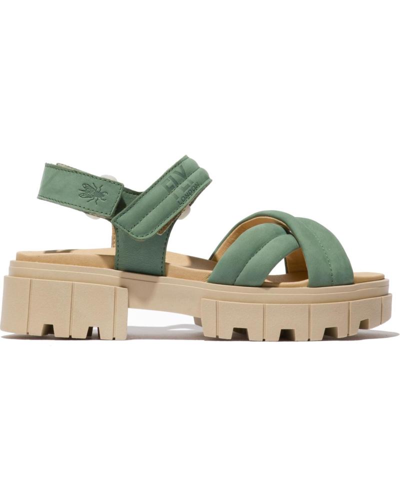 FLY LONDON SANDALE JADA 854 GRÜN VERDE