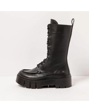 ART COMPANY LEEDS 1768 PLATFORM BOOT BLACK NEGRO