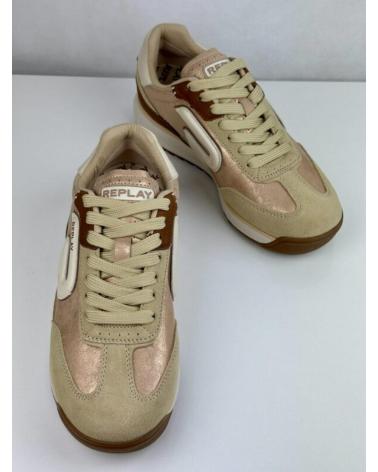 ZAPATILLAS REPLAY YARD SPORT GWSIC ROSA OSCURO ROSA OSCURO