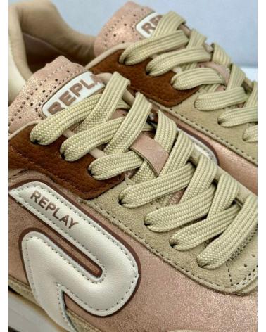 ZAPATILLAS REPLAY YARD SPORT GWSIC ROSA OSCURO ROSA OSCURO