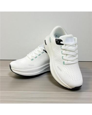 CALZADOMANIA ZAPATILLAS RUNNING COMBI BLANCAS BLANCO