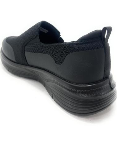 TONI PONS COMFORT MESH ELASTIC BLACK SNEAKERS NEGRO