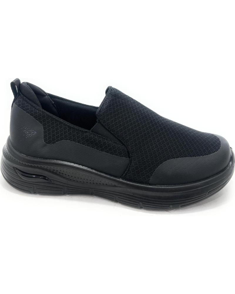 TONI PONS COMFORT MESH ELASTIC BLACK SNEAKERS NEGRO