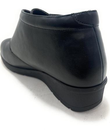 HUALUN BOTINES MUJER PEGUE CONFORT CUNA RELAX NEGRO